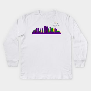 My Mardi Gras Shirt Kids Long Sleeve T-Shirt